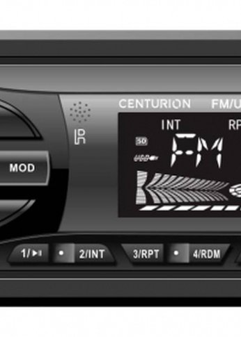 Автомагнитола Centurion DA-1016 1DIN 4x50Вт (в комплекте:Bluetooth/2xUSB)