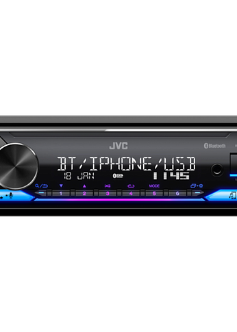 Автомагнитола JVC KD-X482BT 1DIN 4x50Вт