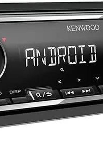 Автомагнитола Kenwood KMM-105M 1DIN 4x50Вт USB 2.0 AUX 3 RDS