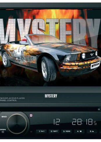 Автомагнитола Mystery MMTD-9121 1DIN 50Вт