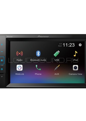Автомагнитола Pioneer DMH-A245BT 2DIN 4x50Вт