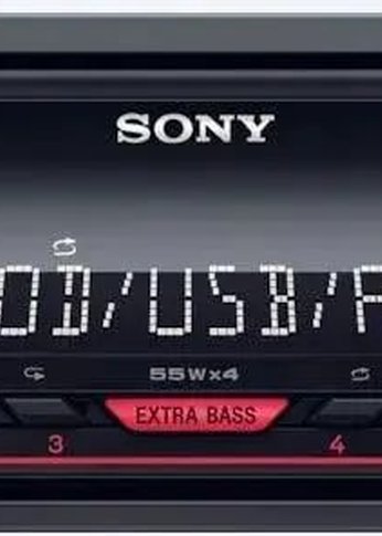 Автомагнитола Sony DSX-A210UI 1DIN 4x55Вт USB 2.0 AUX RDS