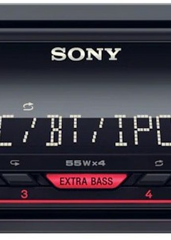 Автомагнитола Sony DSX-A410BT 1DIN 4x55Вт