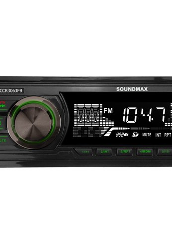 Автомагнитола Soundmax SM-CCR3063FB 1DIN 4x45Вт