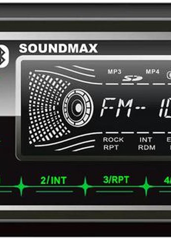 Автомагнитола Soundmax SM-CCR3190FB 1DIN 4x50Вт