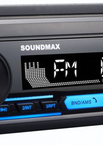 Автомагнитола Soundmax SM-CCR3191FB 1DIN 4x50Вт