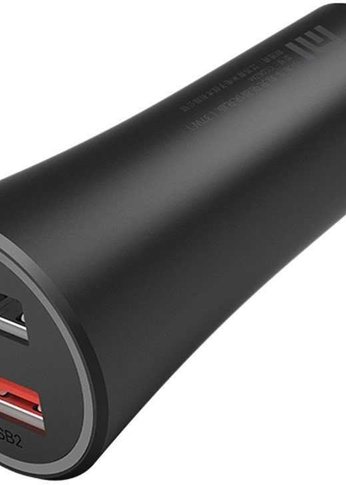 Автомобильное З/У Xiaomi Mi 37W Dual-Port Car Charger 3A+2A универсальное черный (GDS4147GL)