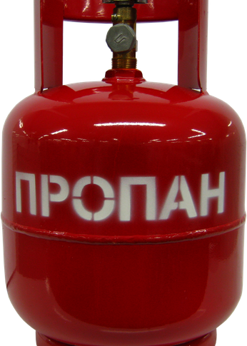Баллон газовый 9.6л вентиль Крым