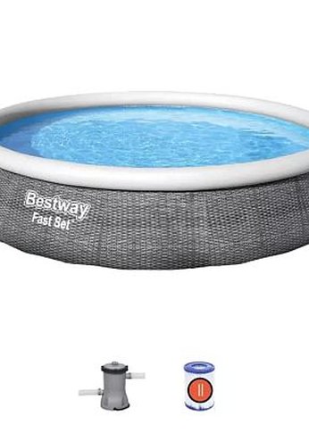 Бассейн Bestway 57376 с набором 396*84см