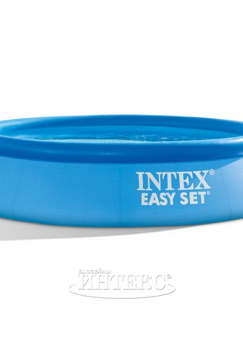 Бассейн INTEX с надувн.кольцом EASY SET 244*61 см + фильтр-насос ( Арт. 28108NP)