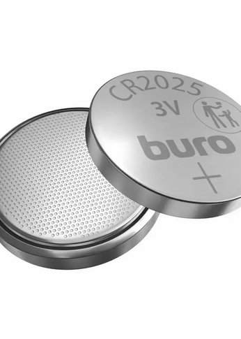 Батарейка Buro Lithium CR2025 (1шт) блистер