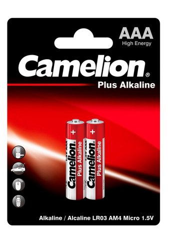 Батарейка Camelion Plus Alkaline LR03-BP2 AAA 1250mAh (2шт) блистер