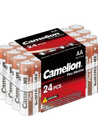 Батарейка Camelion Plus Alkaline LR6-PB24 LR6 (AA) бокс 24шт