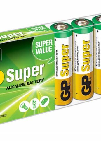 Батарейка GP Super Alkaline 15A LR6 AA (10шт)