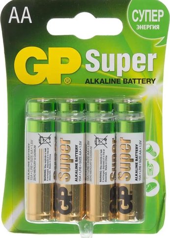 Батарейка GP Super Alkaline 15A LR6 AA (8шт)