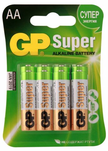 Батарейка GP Super Alkaline 15A LR6 AA (8шт)