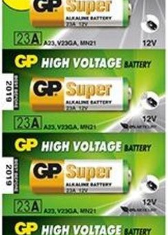 Батарейка GP Super Alkaline 23AF MN21 (5шт)