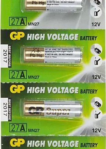 Батарейка GP Super Alkaline 27A MN27 (5шт)