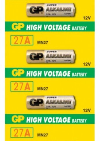 Батарейка GP Super Alkaline 27A MN27 (5шт)