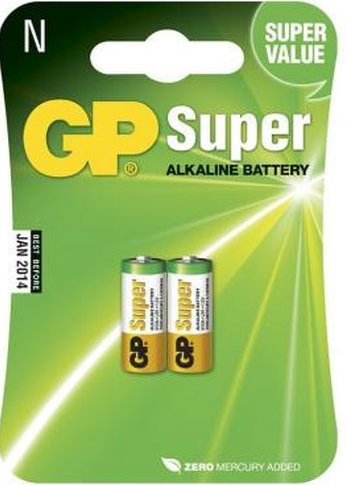 Батарейка GP Super Alkaline 910A LR1 N (2шт)