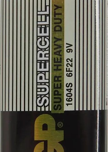 Батарейка GP Supercell 1604S 6F22 9V (1шт)