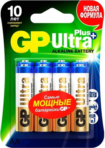 Батарейка GP Ultra Plus Alkaline GP 15AUP-2CR8 AA (8шт) блистер