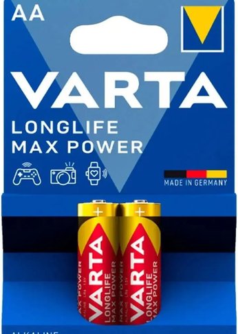 Батарейка Varta LongLife Max Power LR6 Alkaline AA (2шт) блистер