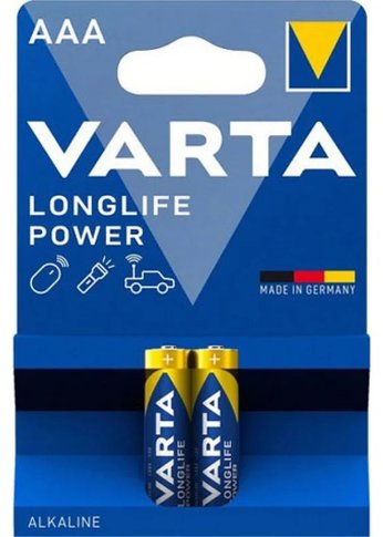 Батарейка Varta Longlife power High Energy Alkaline LR03 AAA (2шт)