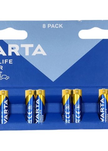 Батарейка Varta Longlife power HIGH ENERGY Alkaline LR03 AAA (8шт) блистер