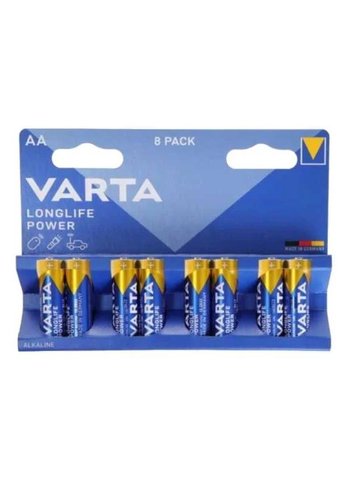 Батарейка Varta Longlife power HIGH ENERGY Alkaline LR6 AA (8шт) блистер