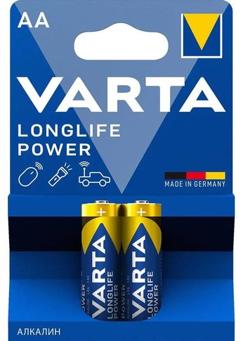 Батарейка Varta Longlife power High Energy Alkaline LR6 AA (2шт)