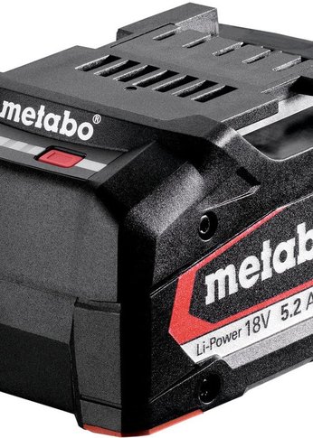 Батарея аккумуляторная Metabo 625028000 18В 5.2Ач Li-Ion