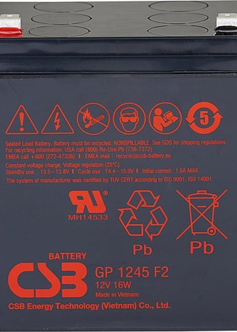 Батарея для ИБП CSB GP1245 12В 4.5Ач