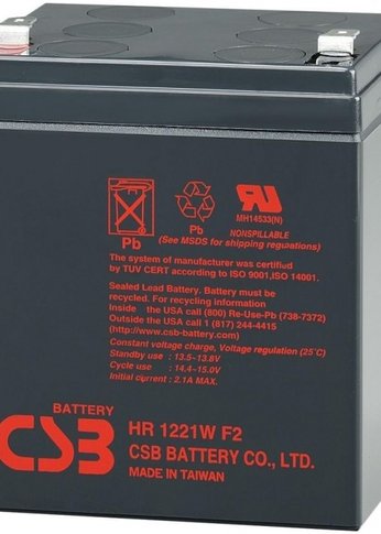 Батарея для ИБП CSB HR 1221W F2 12В 5Ач