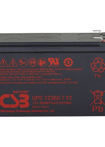 Батарея для ИБП CSB UPS 123607 F2 12В 7.5Ач