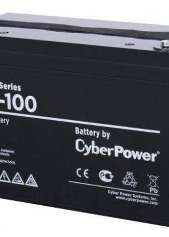 Батарея для ИБП CyberPower RC 12-100 12В/100Ач, клемма Болт М8 (330х173х215мм (220мм); 29кг; Срок службы 10лет)