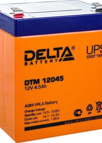 Батарея для ИБП Delta DTM 12045 12В 4.5Ач