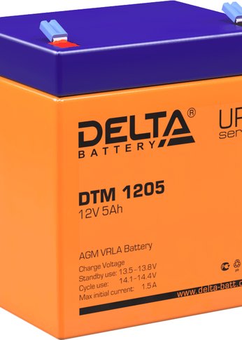 Батарея для ИБП Delta DTM 1205 12В 5Ач