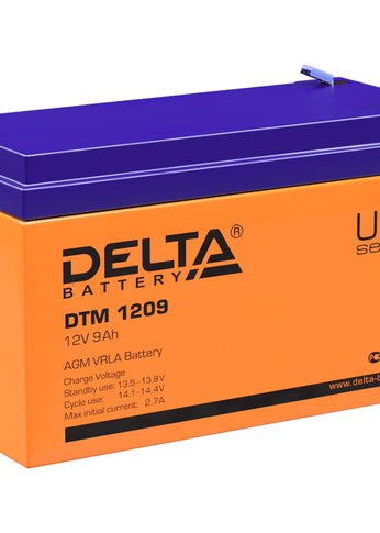 Батарея для ИБП Delta DTM 1209 12В 9Ач