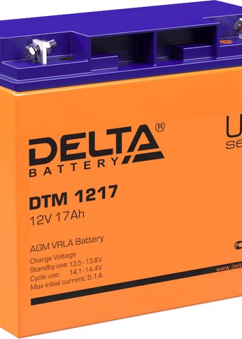 Батарея для ИБП Delta DTM 1217 12В 17Ач