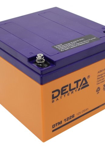 Батарея для ИБП Delta DTM 1226 12В 26Ач