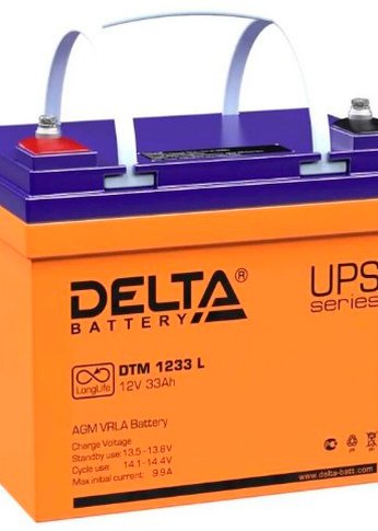 Батарея для ИБП Delta DTM 1233 L 12В 33Ач