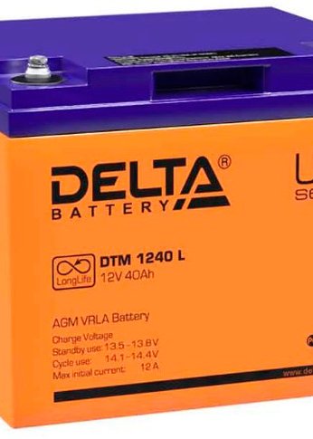 Батарея для ИБП Delta DTM 1240 L 12В 40Ач