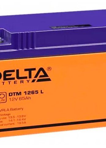 Батарея для ИБП Delta DTM 1265 L 12В 65Ач