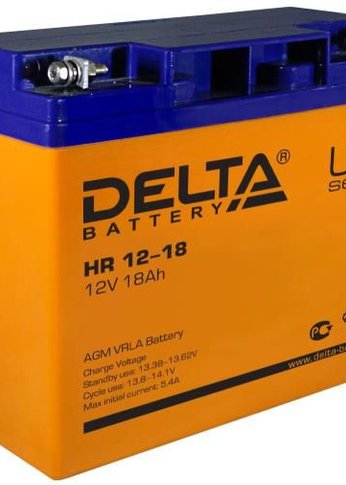 Батарея для ИБП Delta HR 12-18 12В 18Ач