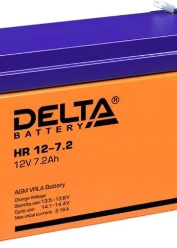 Батарея для ИБП Delta HR 12-7.2 12В 7.2Ач