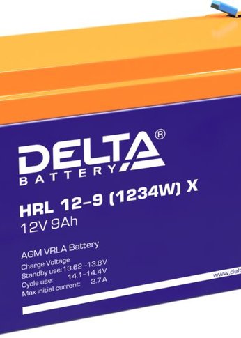 Батарея для ИБП Delta HRL 12-9 (1234W) X 12В 9Ач