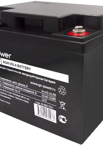 Батарея для ИБП GoPower LA-12260 12V 26Ah клеммы под болт M5