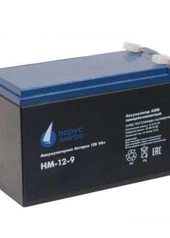 Батарея для ИБП Parus Electro HM-12-9 12V 9Ah