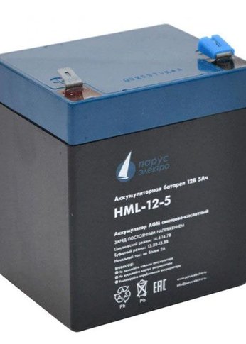 Батарея для ИБП Parus Electro HML-12-5 12V 5.2Ah